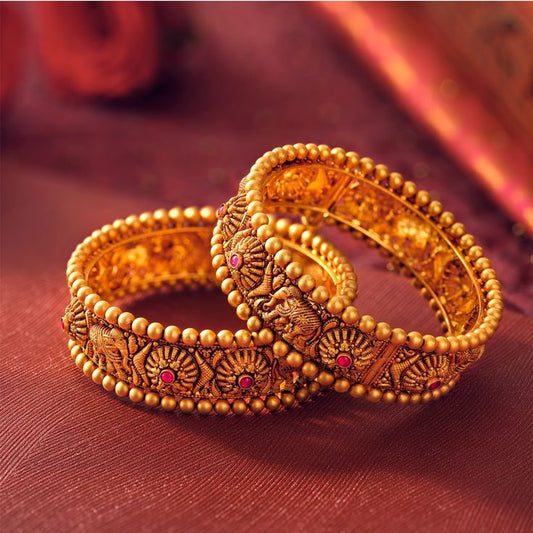 GOLD BANGLES